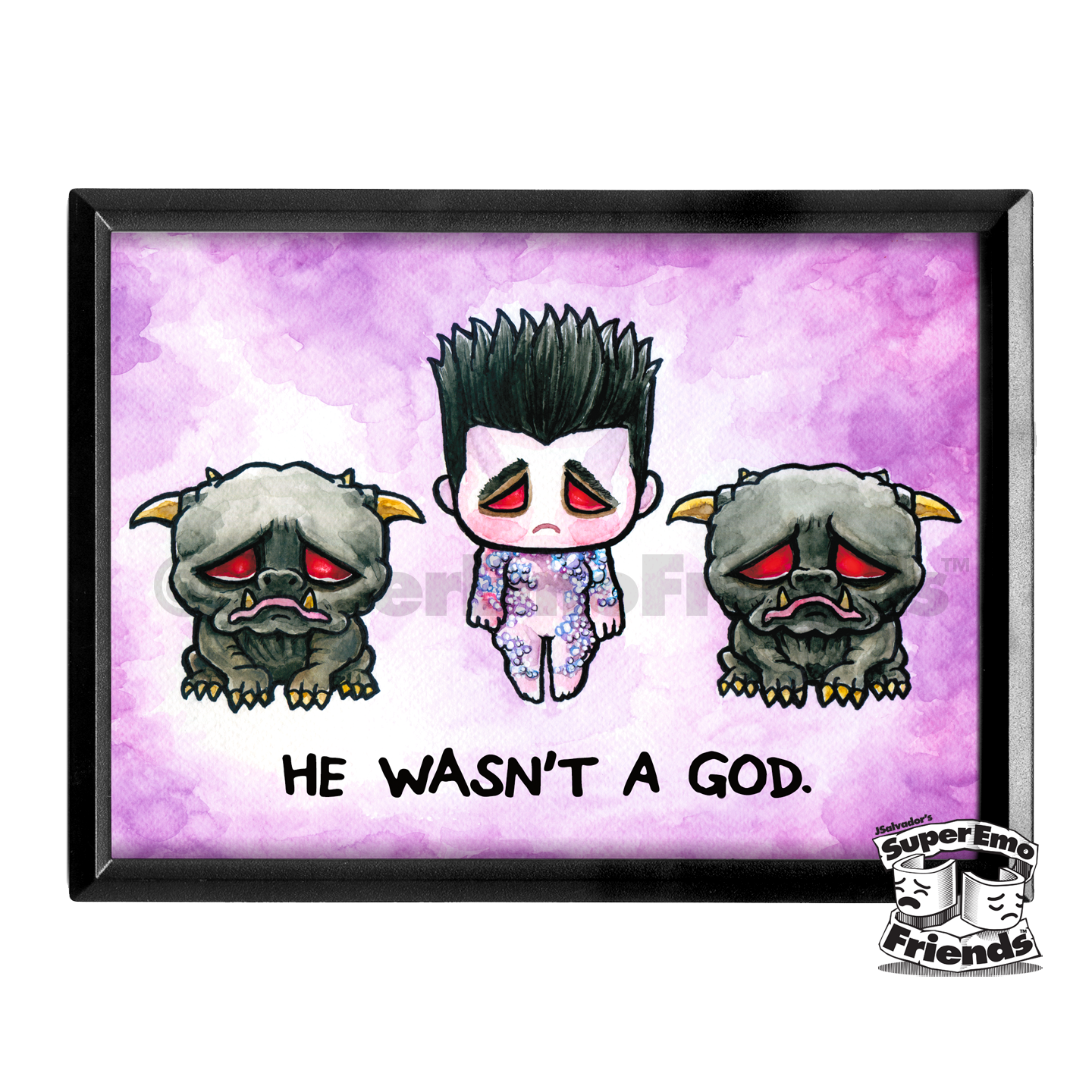 SuperEmoGozie Framed 5x7 Print
