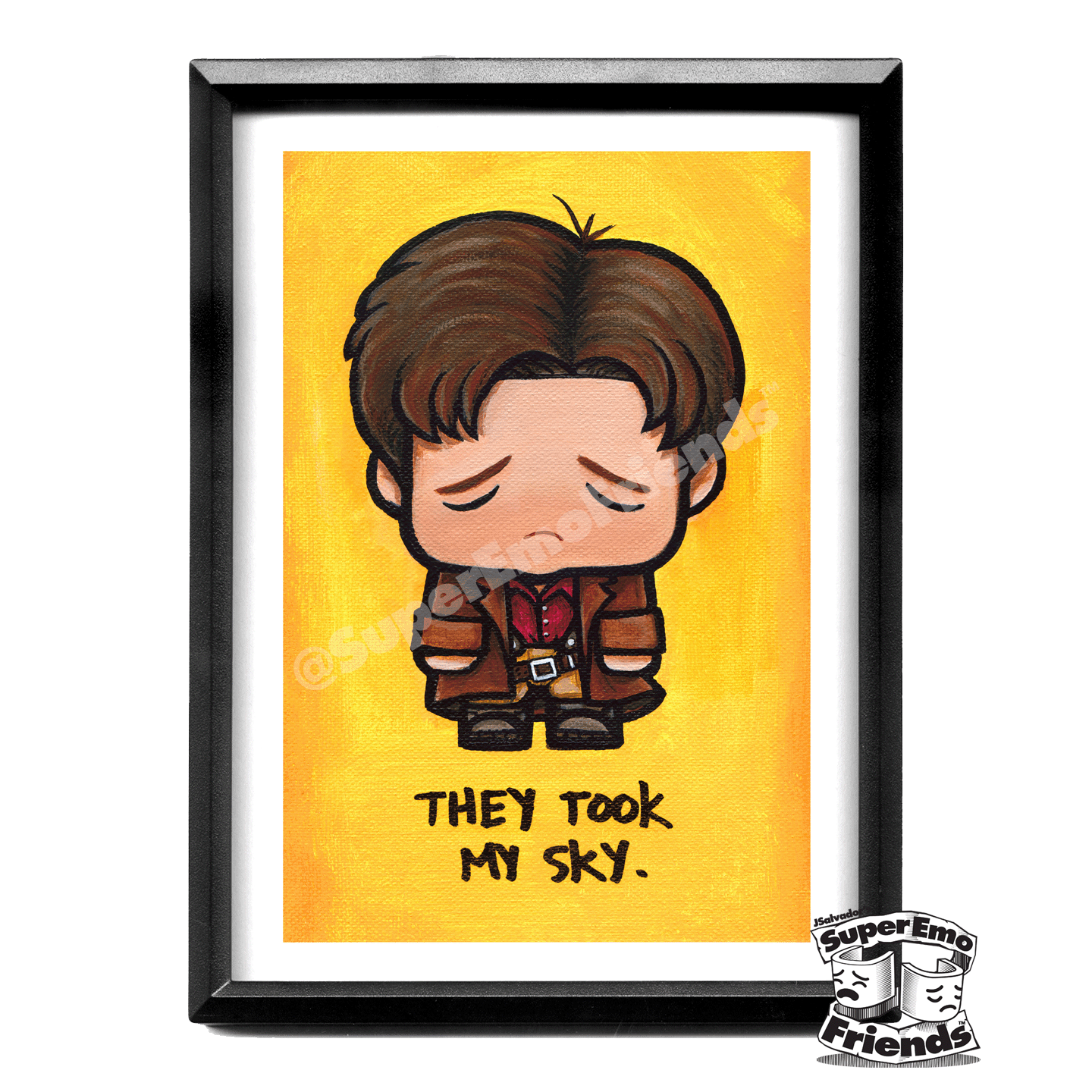 SuperEmoMalky Framed 5x7 Print