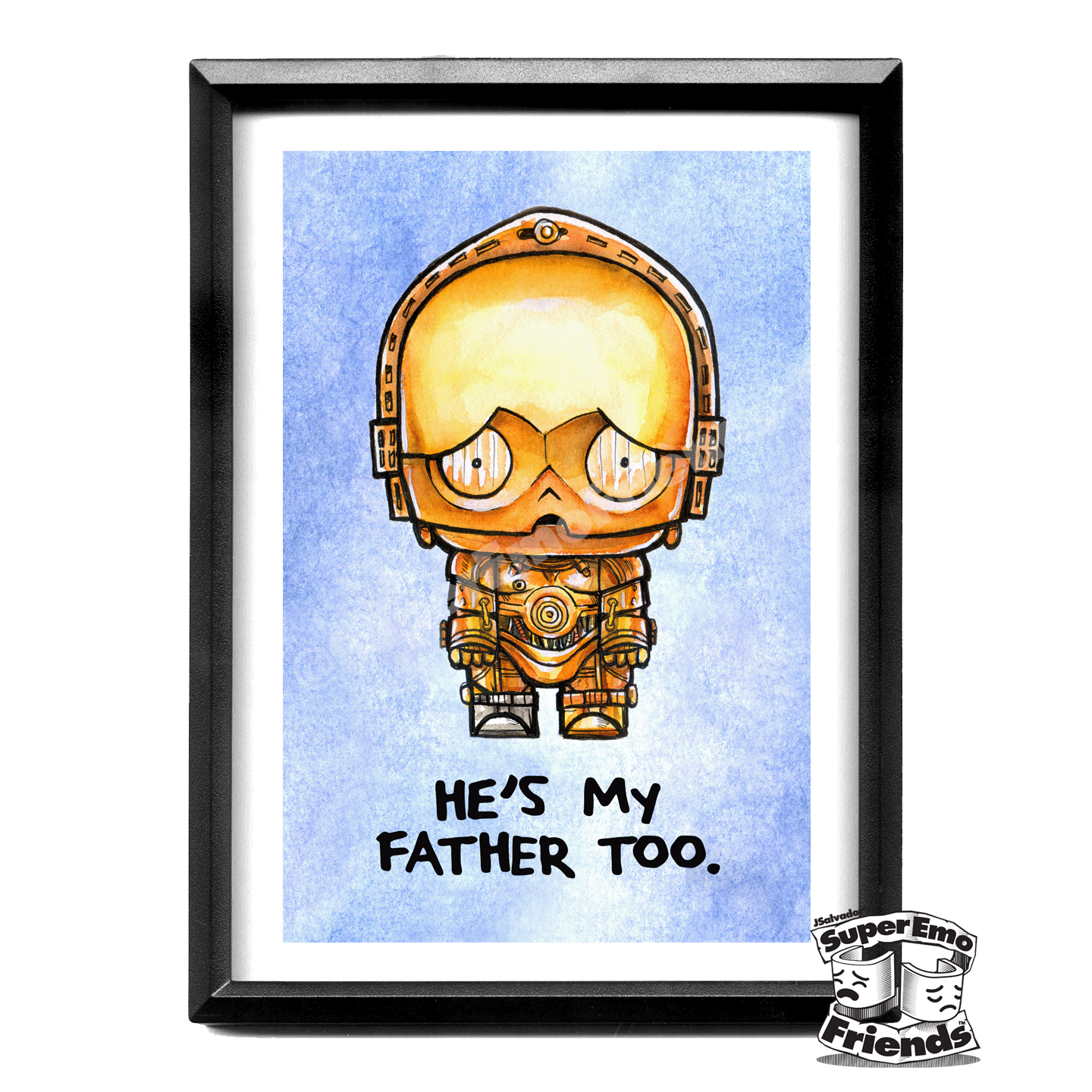 SuperEmoThweepio Framed 5x7 Print