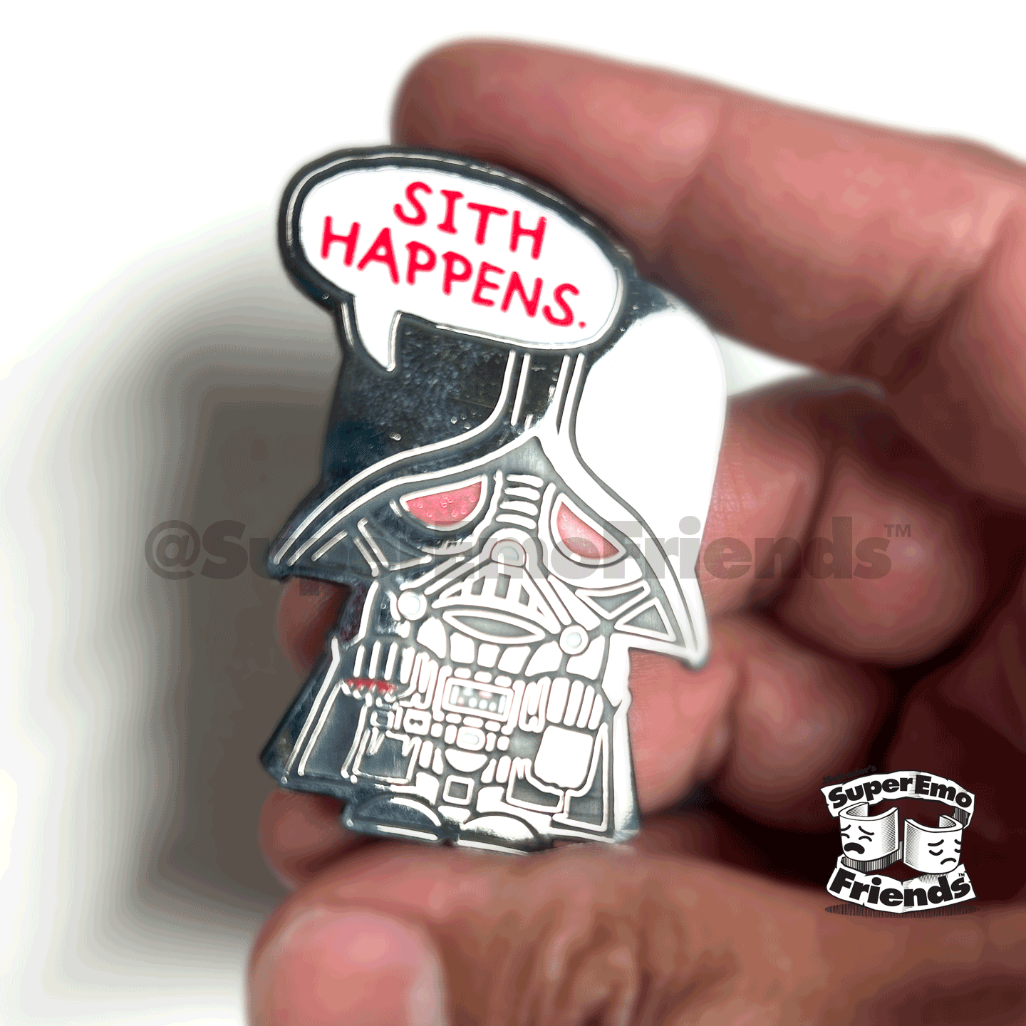 SuperEmo Sithy Enamel Pin