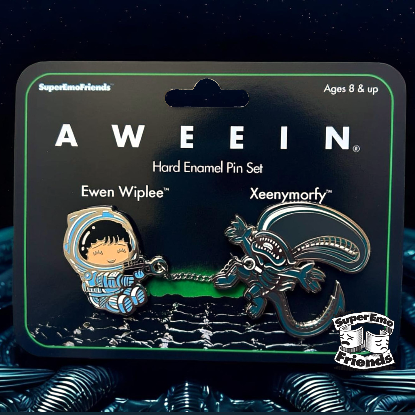 Aweein Enamel Pin Set