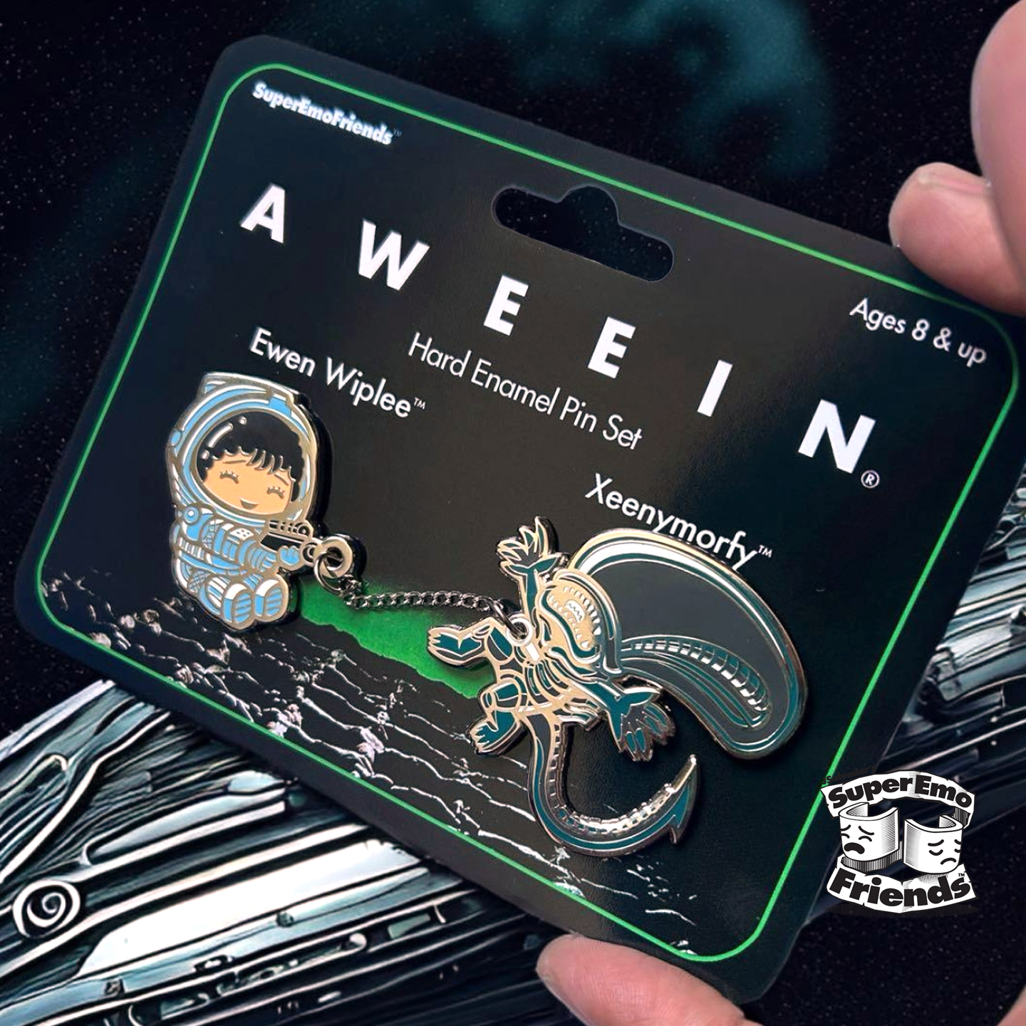 Aweein Enamel Pin Set