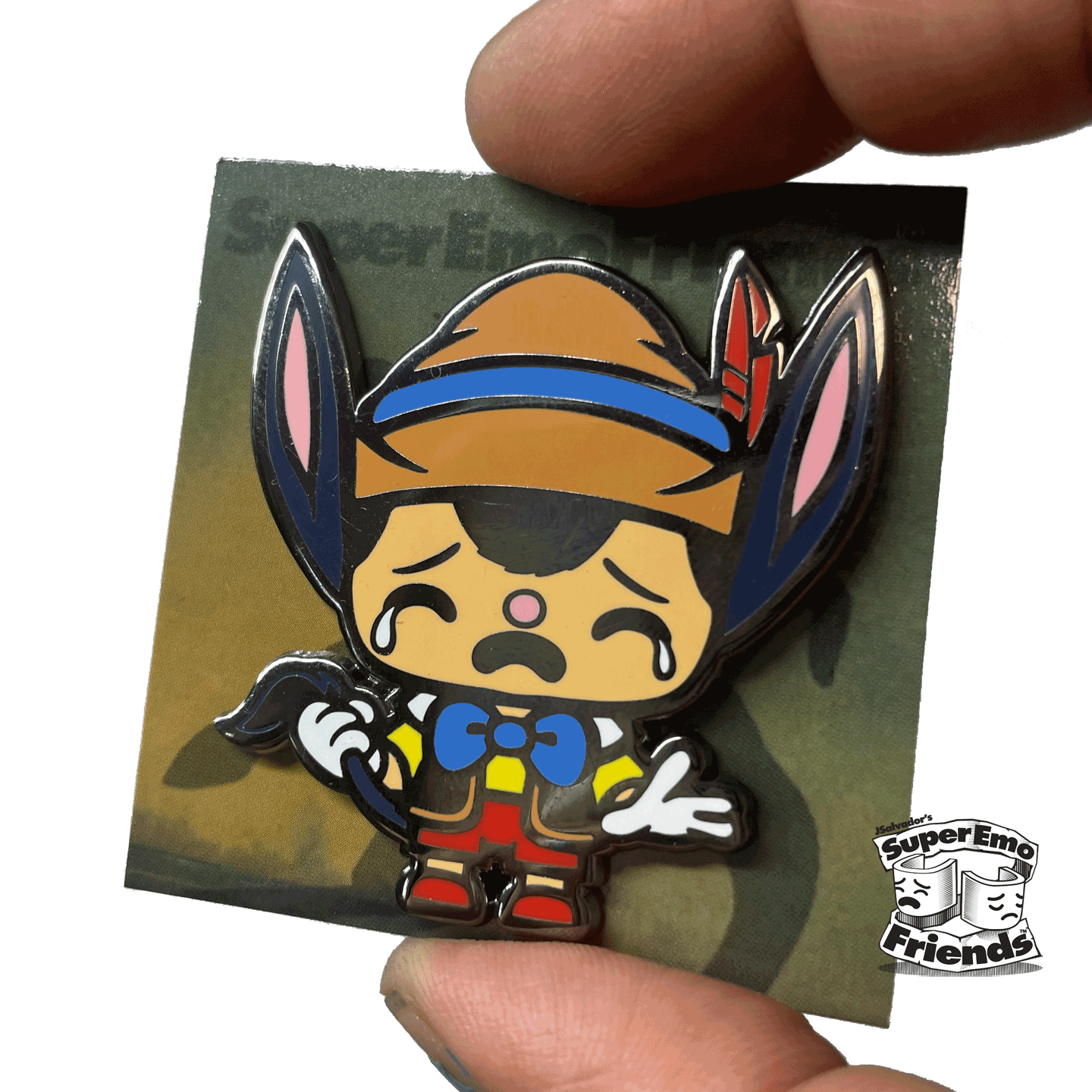 SuperEmoJackass Enamel Pin
