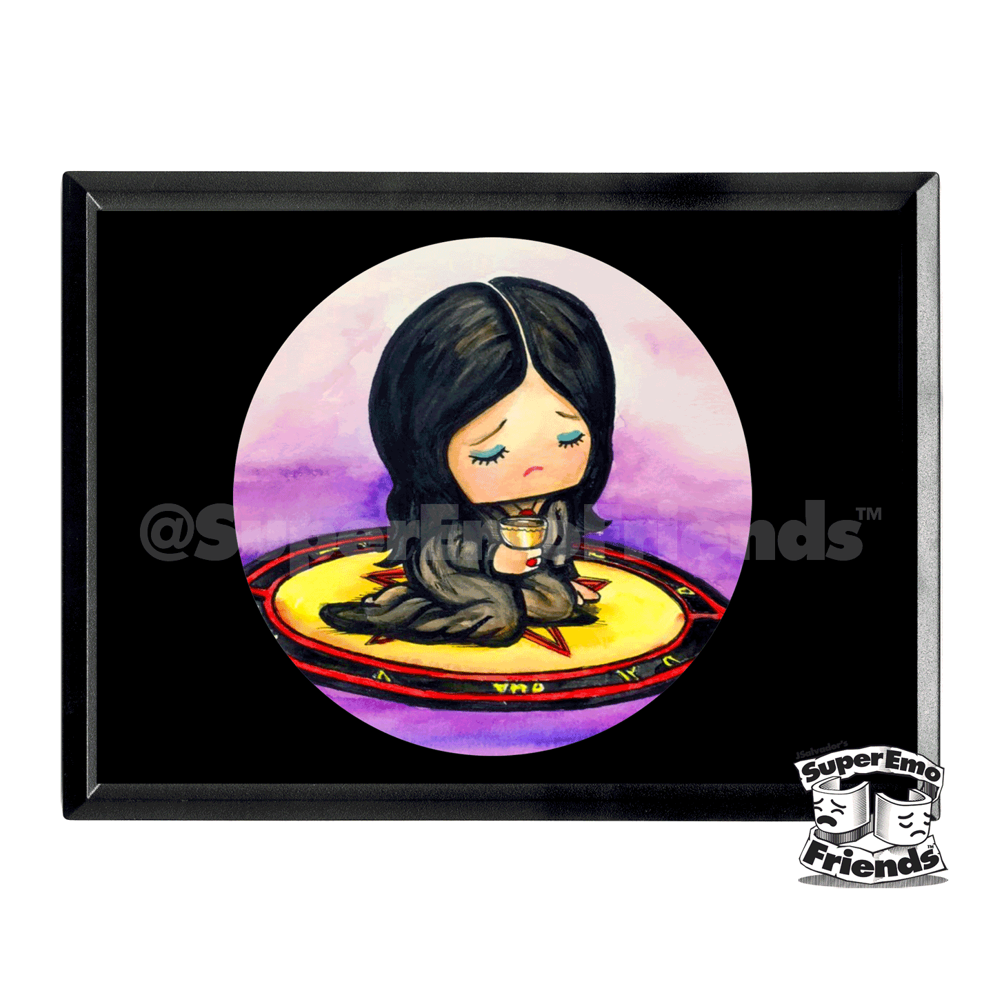 SuperEmoVVitchy Framed 5x7 Print