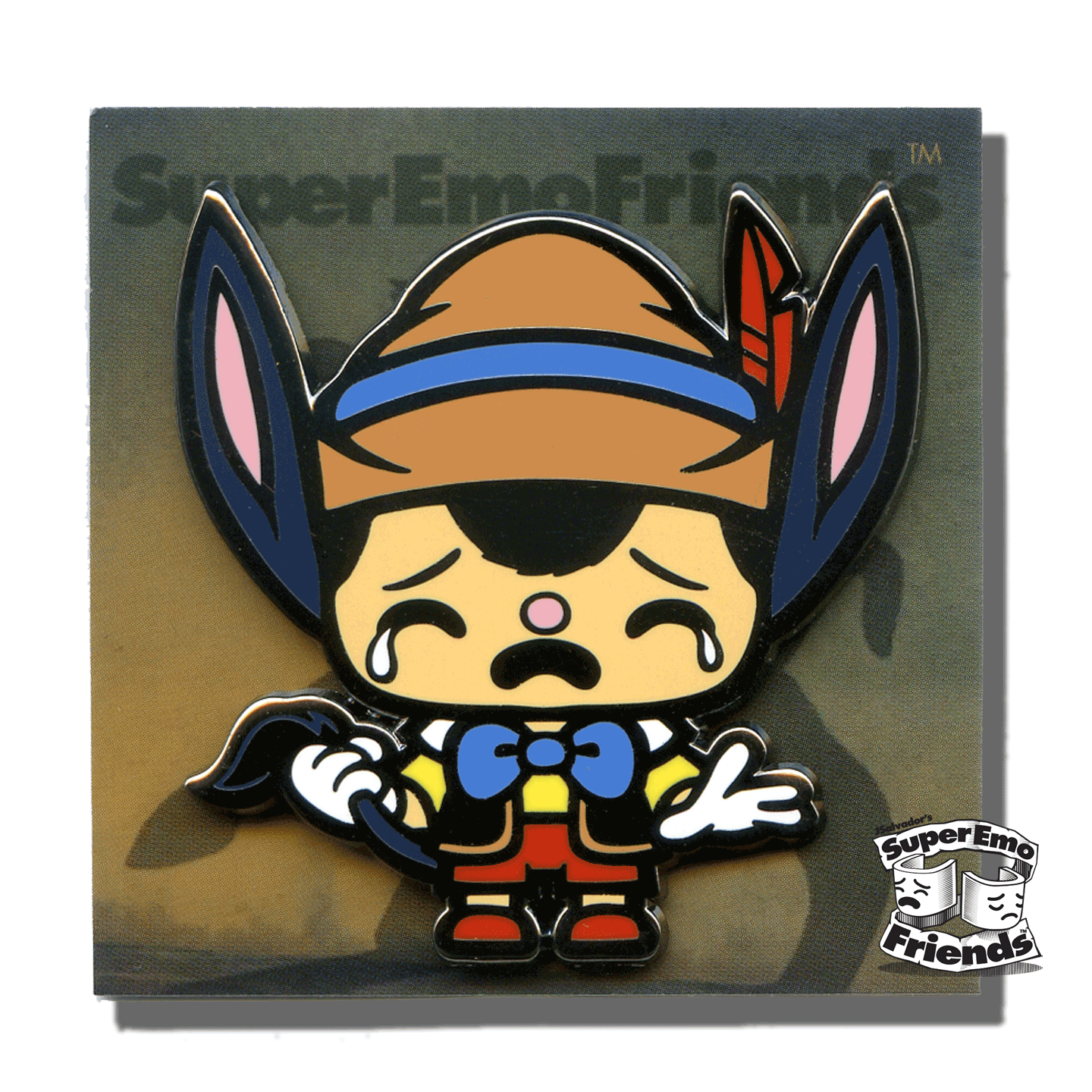 SuperEmoJackass Enamel Pin