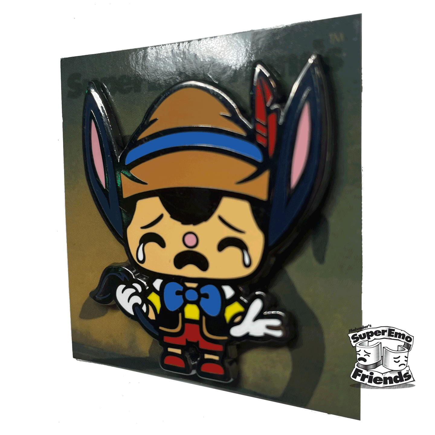 SuperEmoJackass Enamel Pin
