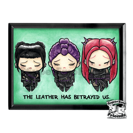 SuperEmoHuntwix Framed 5x7 Print