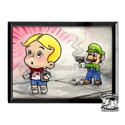 SuperEmo Richie Framed 5x7 Print