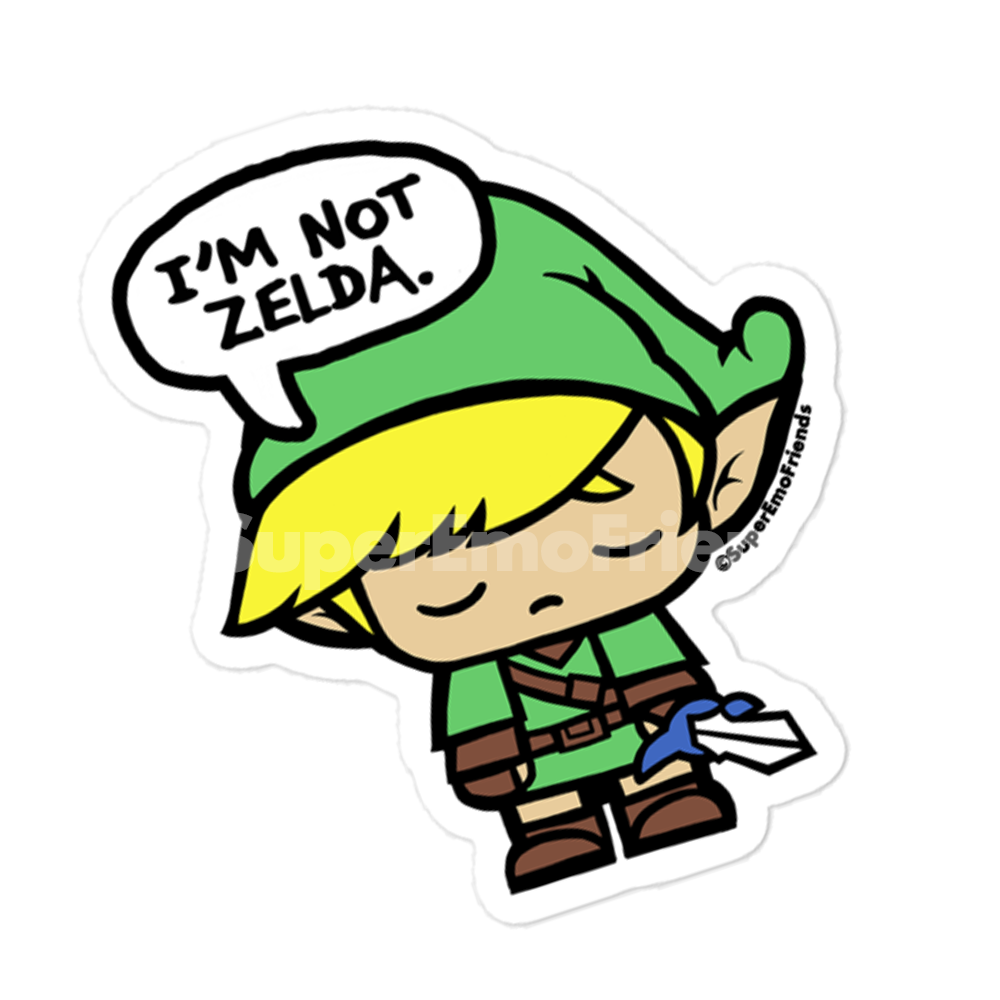 SuperEmo Wink sticker