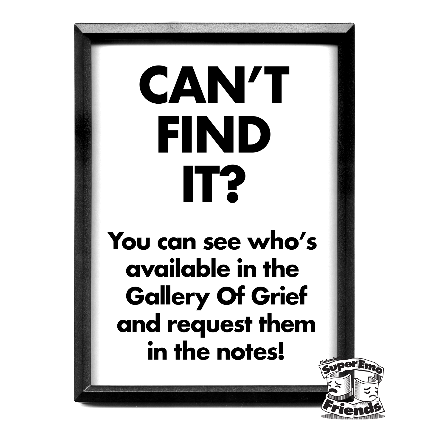 YOU CHOOSE! ANY 1 Framed 5x7 Prints